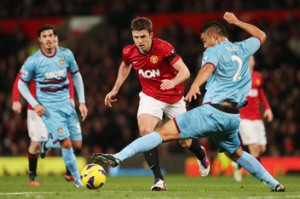 man utd vs west ham 2012