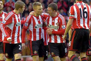 sunderland celebrate