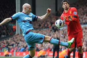 Liverpool vs West Ham 2013