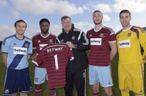 West Ham anounce Betway as new sponsor