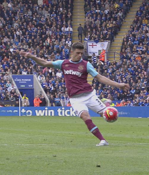 Aaron Cresswell goal v Leicester