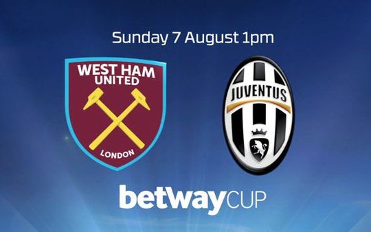 Betway Cup West Ham Juve