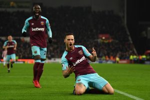 Arnautovic goal vs Stoke 2017