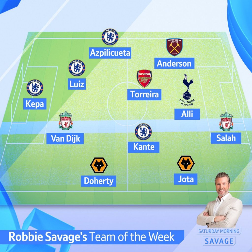 Savage Team of the Week